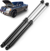 ARANA front view of two hood struts showing OEM-fit and peace of mind