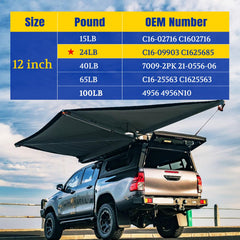 ARANA strut mounted on LEER canopy demonstrating smooth support