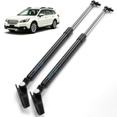 ARANA rear hatch struts front view showing full length and finish, confirming correct fit