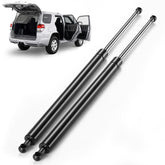 ARANA rear hatch struts front view showing robust construction and reliable lift