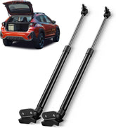 ARANA rear hatch struts front view showing OEM-fit and solid construction