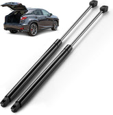 ARANA rear hatch struts front view showing matching OEM fit and clean finish