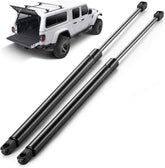 ARANA rear window struts front view showing the full 2-piece kit and fit