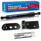 ARANA front view of tailgate assist showing complete kit and fit benefits