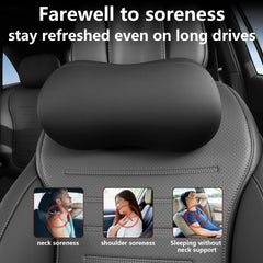 Arcoche installed on driver seat showing stable fit and improved comfort