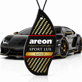 AREON front packaging showing the 12-pack and gold color for lasting freshness
