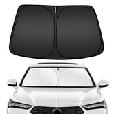 ARISMOTOR installed on Acura Integra windshield showing full coverage and sun protection