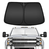 ARISMOTOR front view of shade showing complete coverage and easy handling benefit