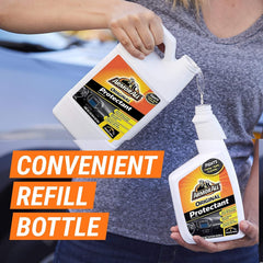Armor All poured into spray bottle for easy application benefit