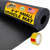 Armor All mat front packaging showing charcoal finish and included tape benefit