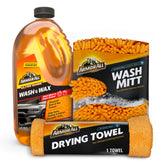 Armor All front packaging showing complete exterior kit and convenience benefit