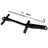 ARONOVA front bracket view showing durable powder coat and secure fit benefit