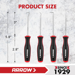 Arrow Fastener handle texture showing PP+TPR grip for secure control in oily conditions