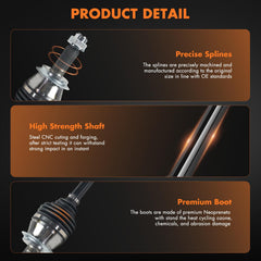 ASAPE ABS ring and axle nut displayed with included hardware benefit