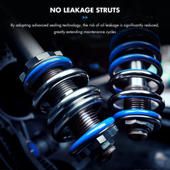 ASAPE struts installed on Jeep Compass front end demonstrating restored ride stability and steering response