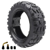 Asecupdat front profile 11-inch tubeless tire showing durable tread for longer life