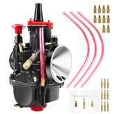 Asecupdat PWK 24mm front view showing intake and benefit of increased airflow
