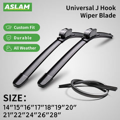 ASLAM close-up of graphite-treated rubber edge showing smooth wipe benefit