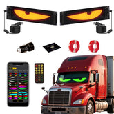 Asmila front packaging showing dual windshield eyes, highlights easy installation