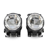 Aspaton front view of fog lights showing fit and finish and reliable replacement
