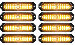 ASPL front view of 8-strobe kit showing brightness and coverage
