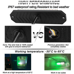 ASPL strobe mounted on vehicle bumper in use, improving roadside visibility