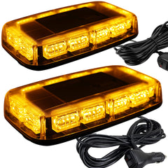 ASPL rooftop strobe front view showing compact housing and bright LEDs for enhanced visibility
