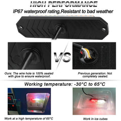 ASPL side profile showing ultra-slim mount for discreet installation and low drag