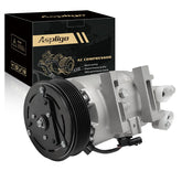 Aspligo front view of compressor showing ready-to-install design and fit
