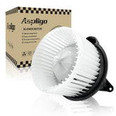 Aspligo blower front view showing fit and easy replacement benefit