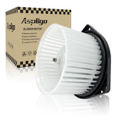 Aspligo front view of blower motor showing fitment and durable housing benefit