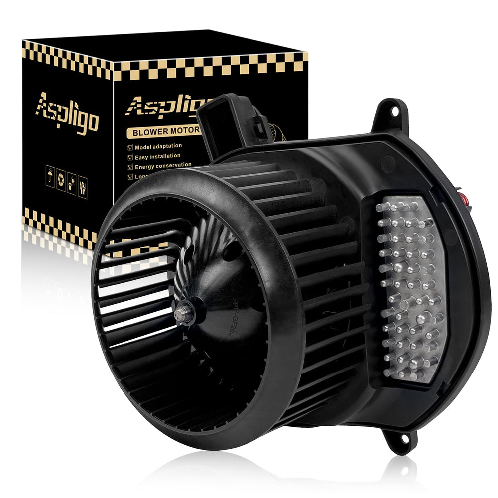 Aspligo front view of blower resistor showing fit and durability