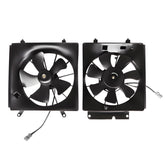 Assembroverse front view of left and right fan assemblies showing fit and finish benefit