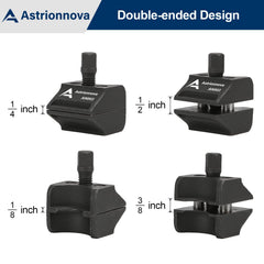 Astrionnova close-up of reinforced pry head that accepts a 1/2-inch drive for safer leverage