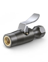 AstroAI front view of air chuck showing lock-on jaws and robust body for secure inflation
