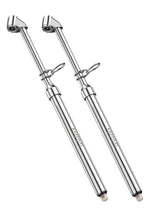 AstroAI front view dual head gauges showing dual chucks and scale, easy valve access