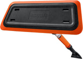 AstroAI front view of snow broom showing full tool and benefits for fast clearing