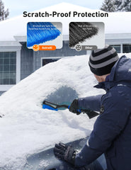 AstroAI handle with EVA foam grip providing secure hold with gloves