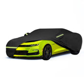 ATBKJ cover front view on Camaro showing full fit and protection