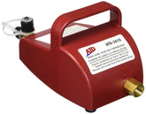 ATD front view of pump in nylon case showing portability and workshop readiness