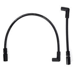 Atesilor spark plug wire set front view showing two black wires and packaging for easy fit verification