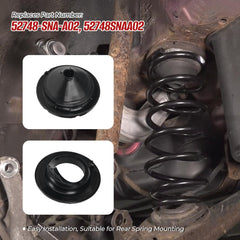 Atesilor insulator installed on Civic spring reduces rear noise