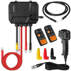 ATOLS front view control box and relay showing ready-to-install kit benefits