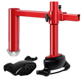 ATOLS front view of the manual tire changer showing compact design and portability