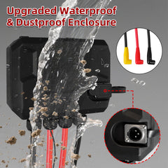 ATOLS pre-wired internal wiring detail showing simplified installation