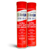 AtomLube front packaging showing red grease tubes and clear product ID benefit portability