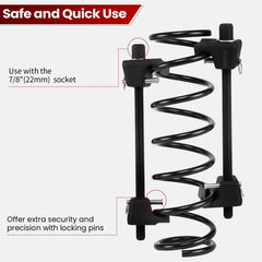 ATP hook and safe-lock detail demonstrating secure engagement for safety