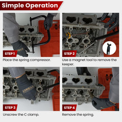 ATPEAM collets and hardware detail demonstrating varied sizes for secure valve gripping