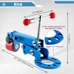 ATPTOOL nylon roller closeup protecting paint while reshaping wheel arch smoothly