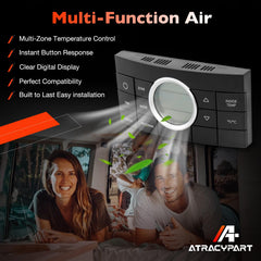 ATRACYPART HD backlit display visible in low light for readable settings